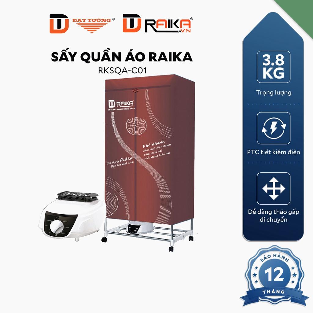 Máy Sấy Quần Áo Raika - RKSQA-C01 - Hàng Chính Hãng