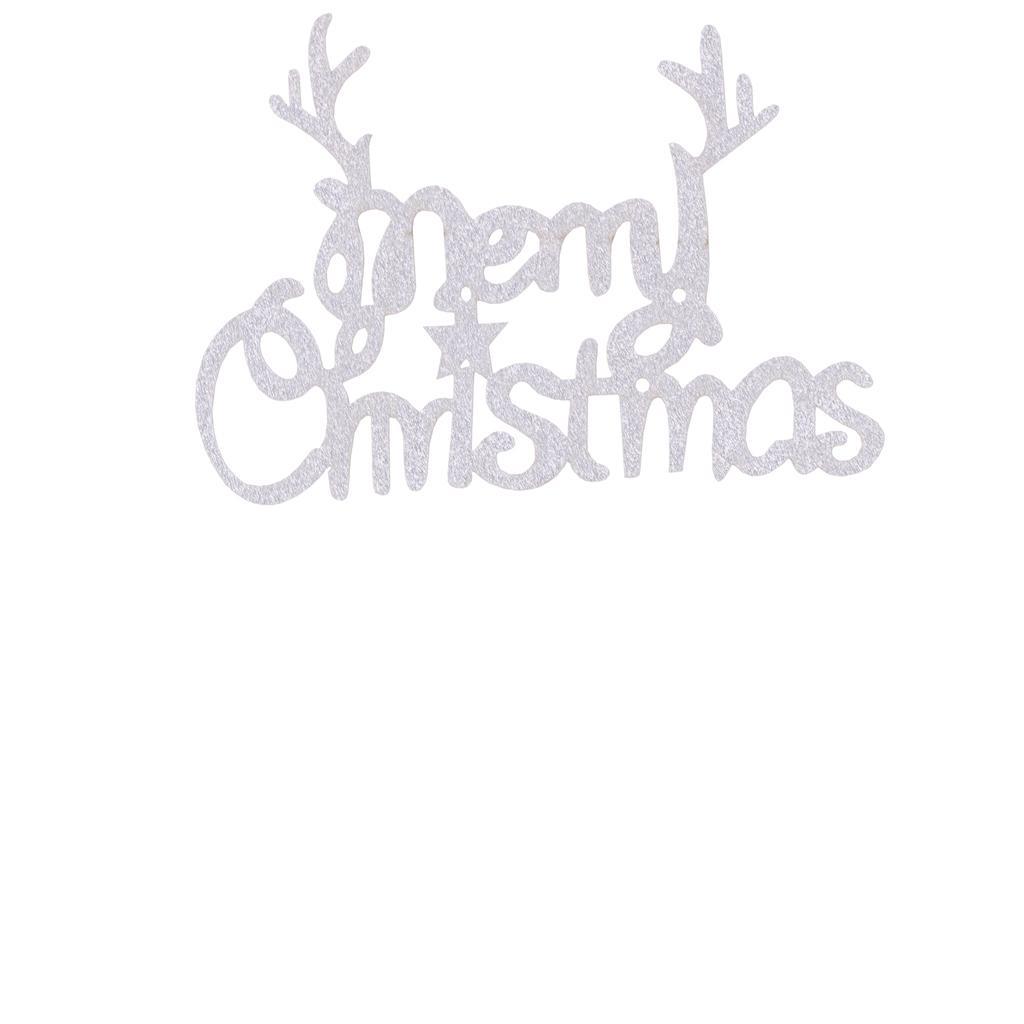20 Pieces Merry Christmas Cake Topper Cake Centerpieces Cake Decoration