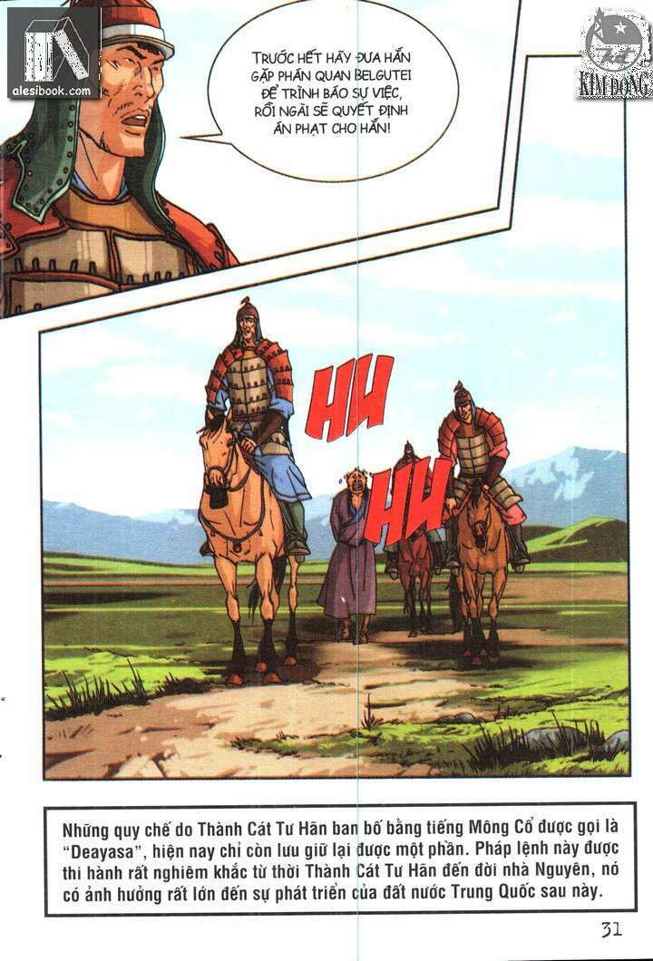 thành cát tư hãn chapter 56 11