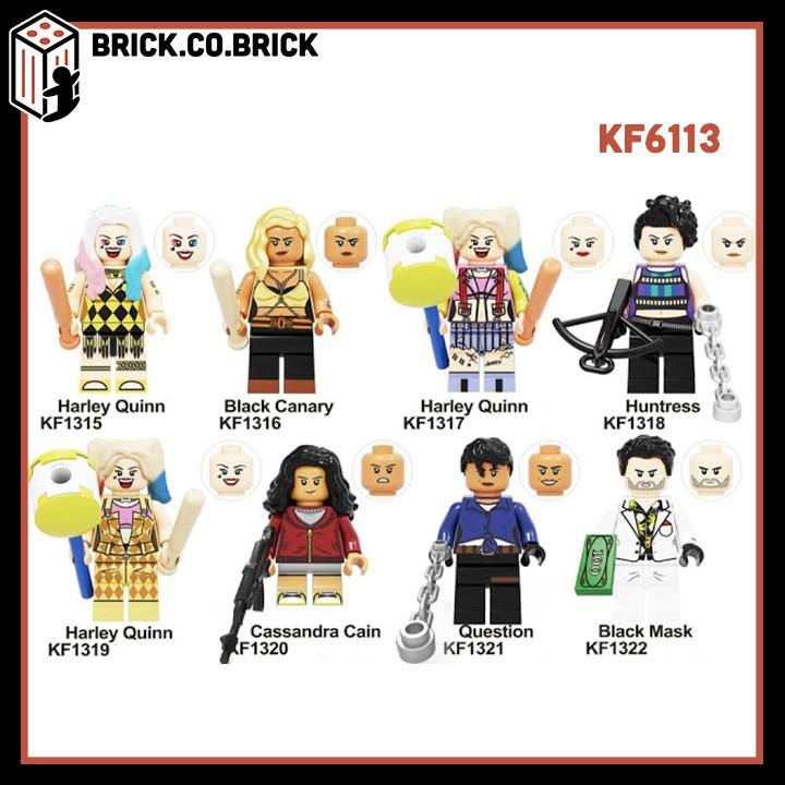 Đồ chơi Lắp ráp Harley Quinn Birds of Prey minifig siêu anh hùng DC KF6113
