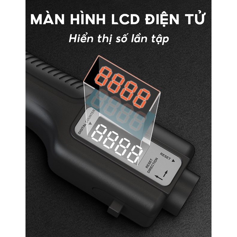Kìm Bóp Tay, Kìm Tập Cơ Tay, Dụng Cụ Tập Gym Tại Nhà Điều Chỉnh Lực Có Đếm 10-100kg, Kìm Bóp Tay Thông Minh Đếm Số Tập Thể Dục Tại Nhà Và Văn Phòng Giao Màu Ngẫu Nhiên