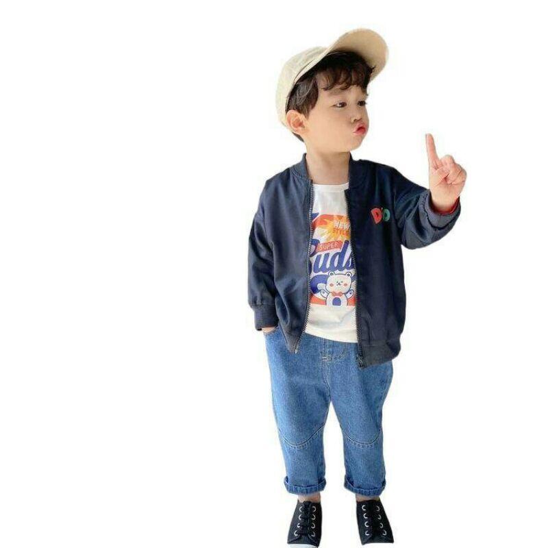 Áo khoác gió 1 lớp kuromi khoá kéo cho bé gái đáng yêu