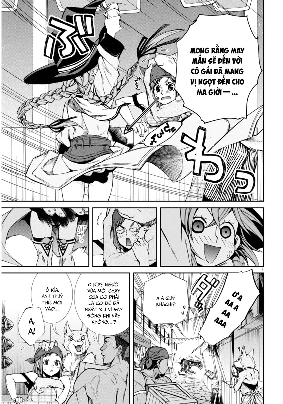 Chuyển Sinh Không Nghề Nghiệp: Tôi Sẽ Cố Gắng Hết Sức Nếu Tôi Đến Thế Giới Khác chapter 23.5 7