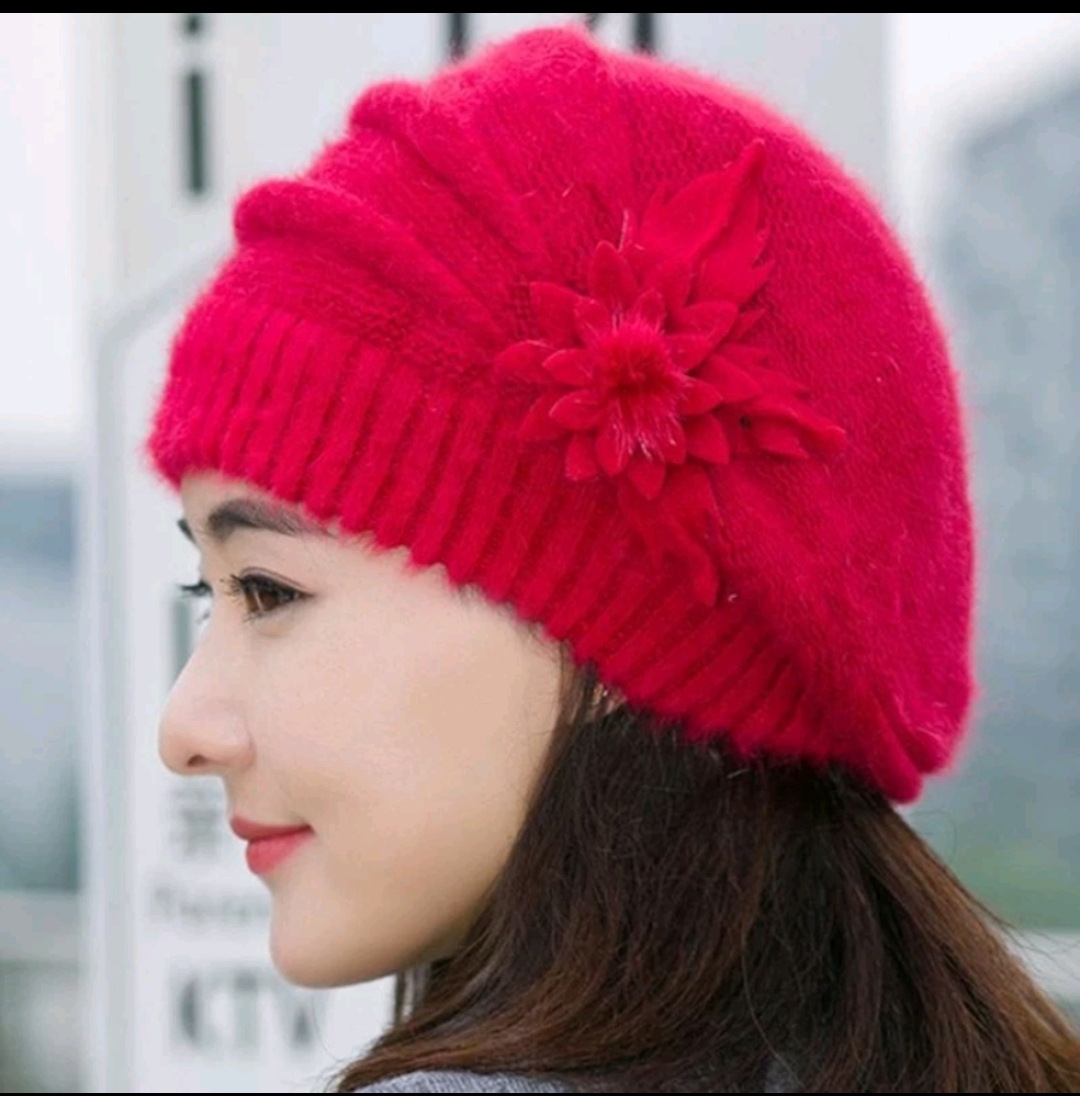 Nón len nữ mũ len nữ thu đông noel quà tặng ý nghĩa ấm áp Chất liệu len 2 lớp dona23110701