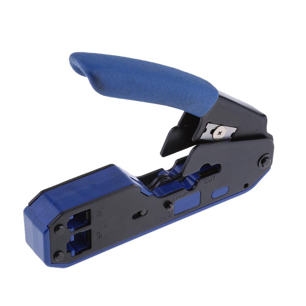 Multi-function Metal Cable Cutter Pliers Internet Wire Stripper Crimper Adjustable High Impact Handy Tools