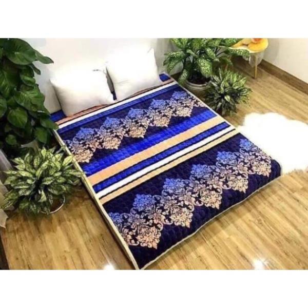 Thảm nỉ trải giường hoa văn siêu ấm