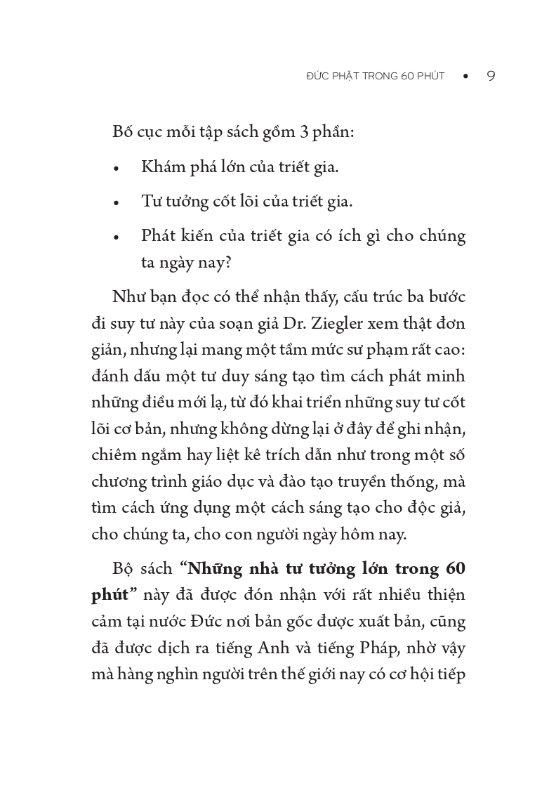 Những Nhà Tư Tưởng Lớn - Buddha Đức Phật Trong 60 Phút - Vanlangbooks