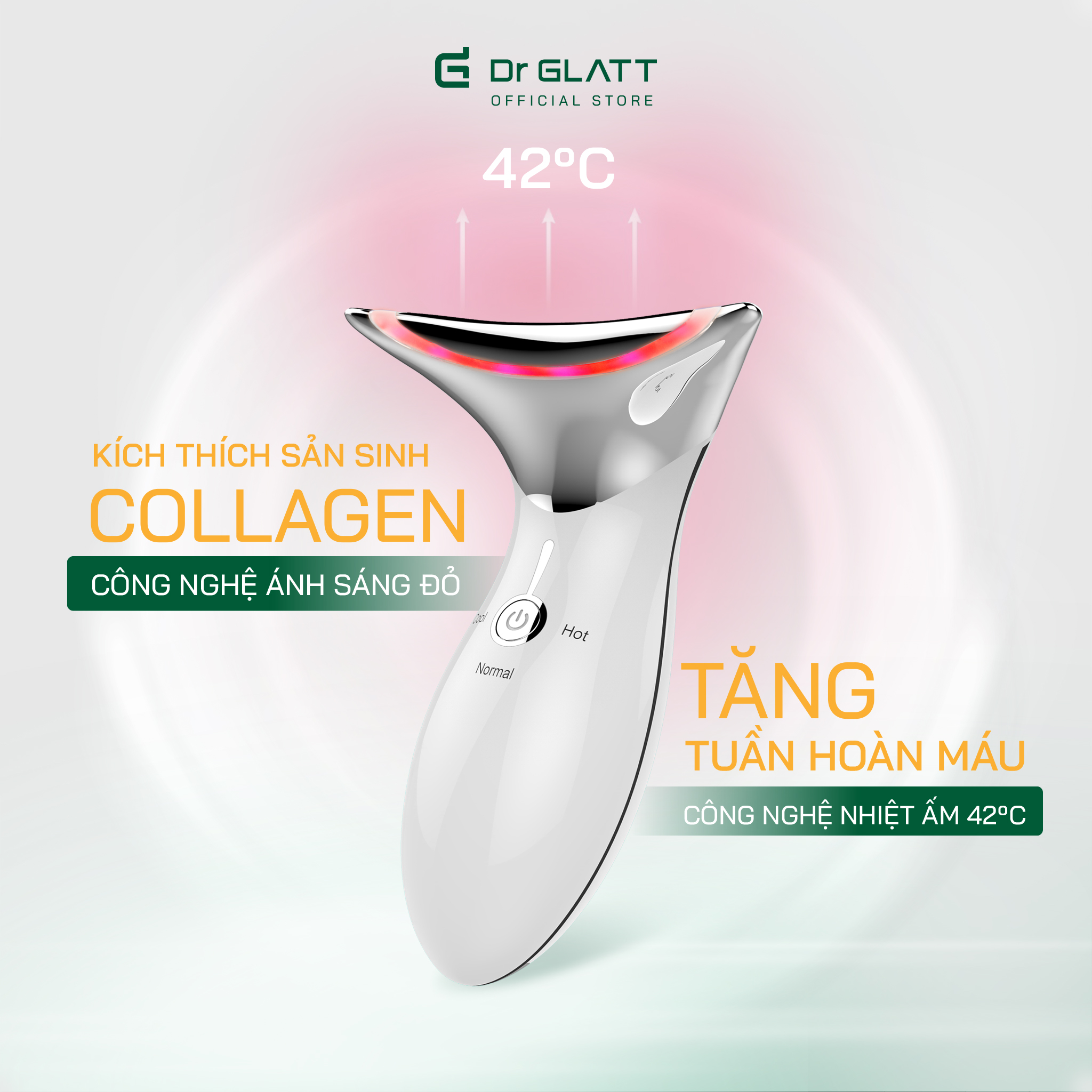 Máy nâng cơ và trẻ hóa da LIFA 2.0, hàng chính hãng Dr Glatt, thương hiệu Đức
