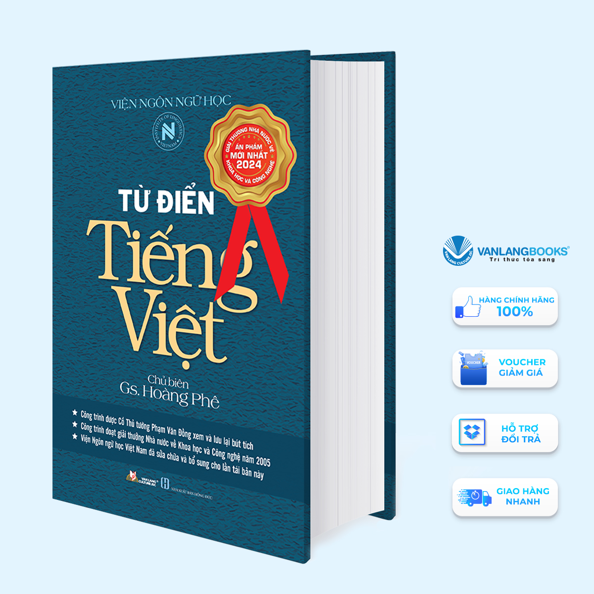 Từ Điển Tiếng Việt Hoàng Phê - Tái Bản - Vanlangbooks