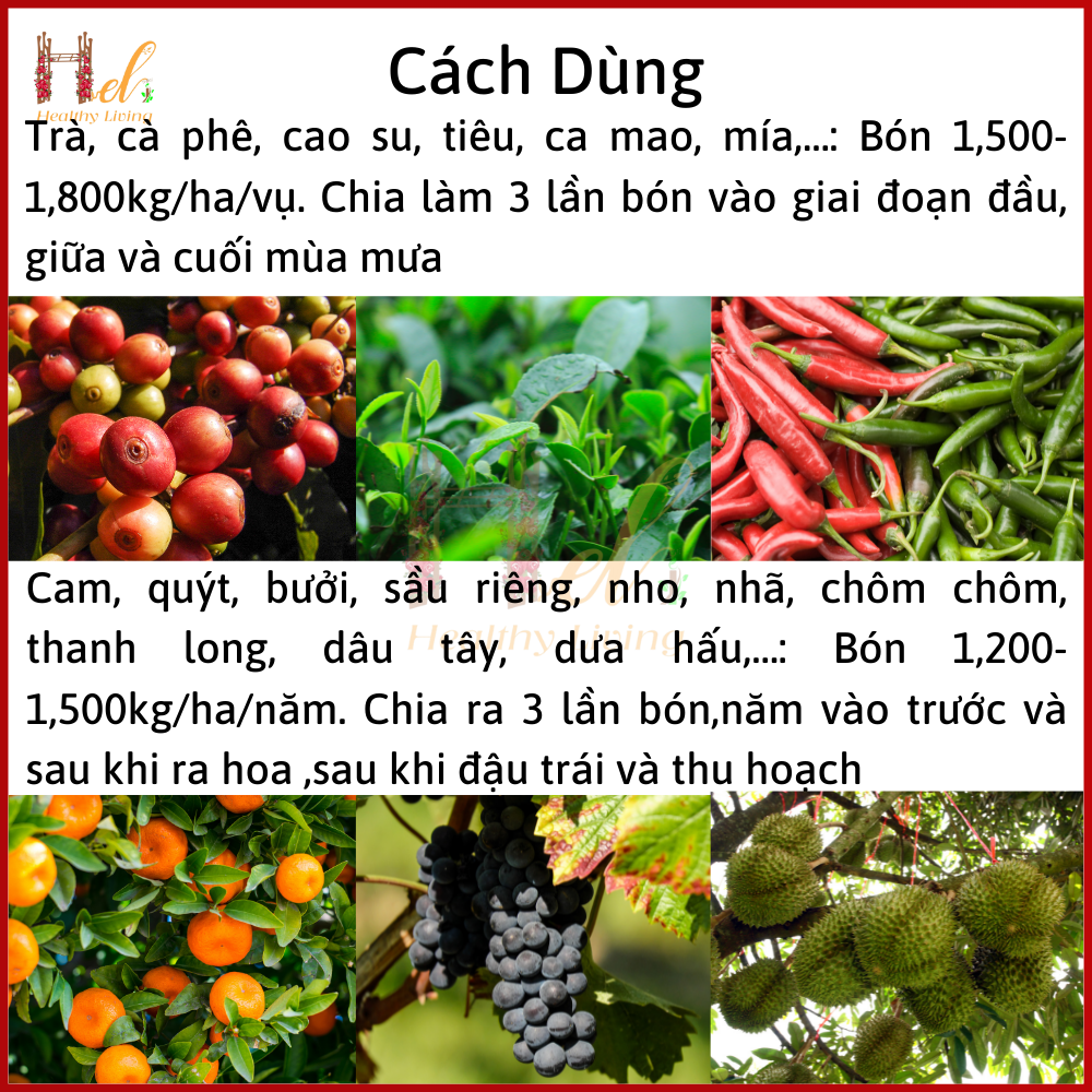 Phân Bón Hữu Cơ Hoa Hồng Phân Bón Hoa Hồng, Cây Cảnh GREEN FARM Gói 1kg