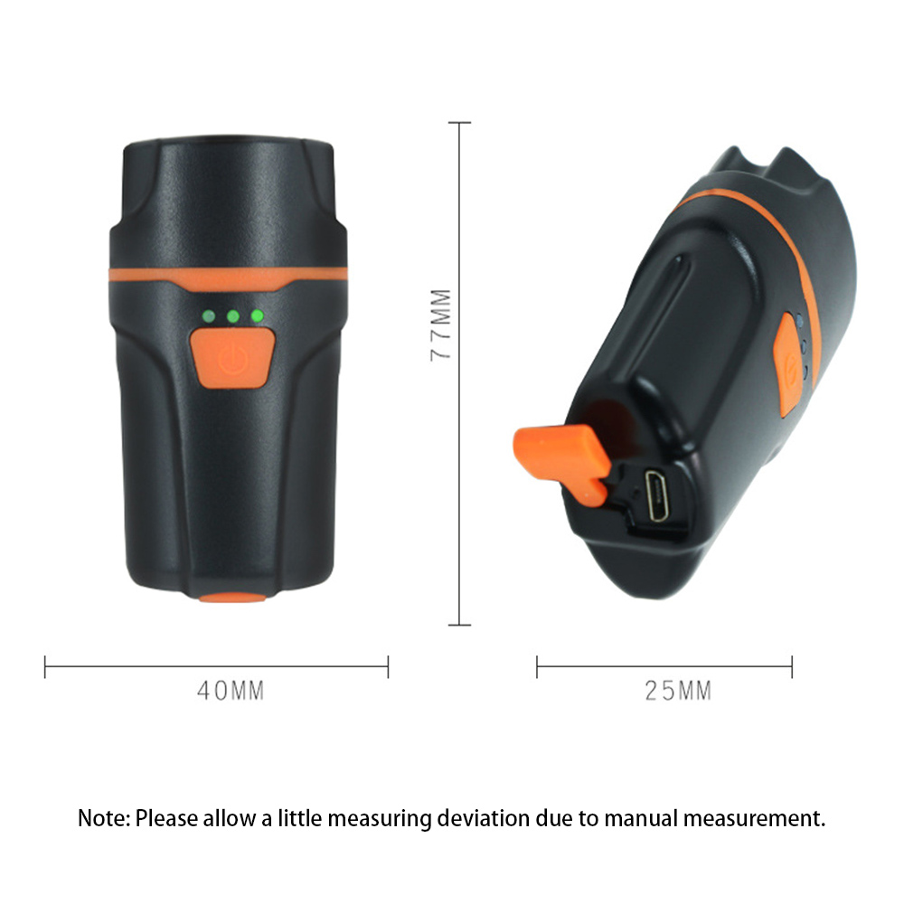 ĐÈn pha xe đạp 10W độ sáng cao IP64 chống thấm nước, bằng silicone mềm, sạc USB