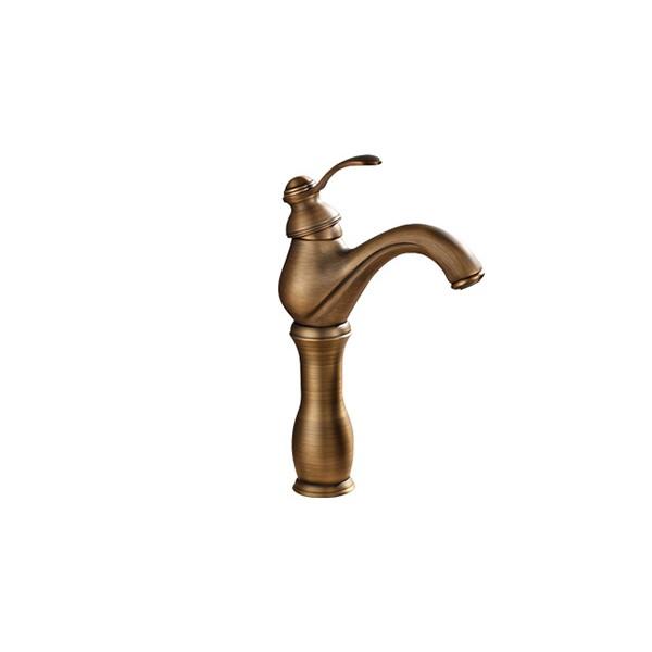 Vòi Lavabo Nóng Lạnh Đồng Thau cổ điển cao cấp GCA09 Hàng Chất