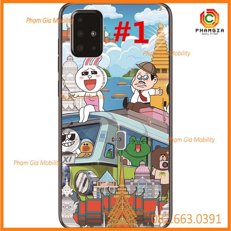 Ốp lưng hoạt hình đẹp dành cho Samsung Galaxy A91/A81/A71/A51/A21/A01 / Note 10 Lite/S10 Lite