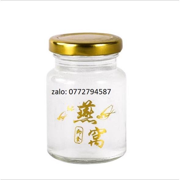 Hũ Thủy Tinh Nắp Thiếc vặn 70ML (Hũ 70MLthủy tinh đựng Yến chưng, Hủ thủy tinh đựng dầu dừa, hũ gia vị)