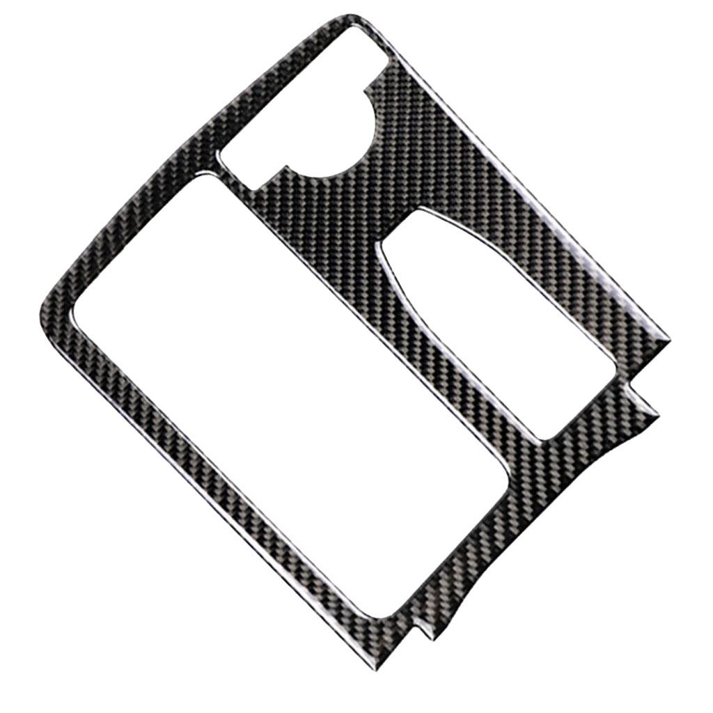 Carbon Fiber Gear Shifter Panel Cover for Mercedes W204