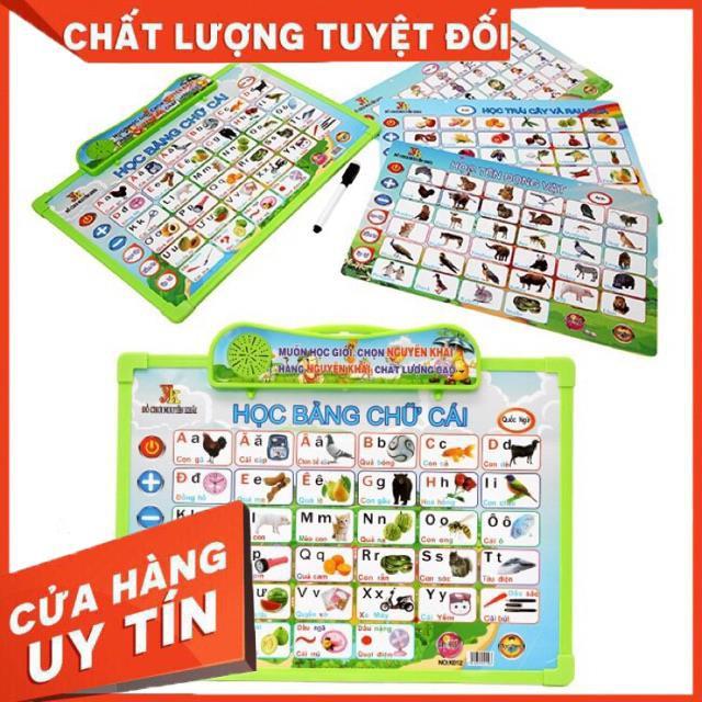 Bảng chữ cái Thông minh đa năng, song ngữ cho bé- tăng Bin AAA