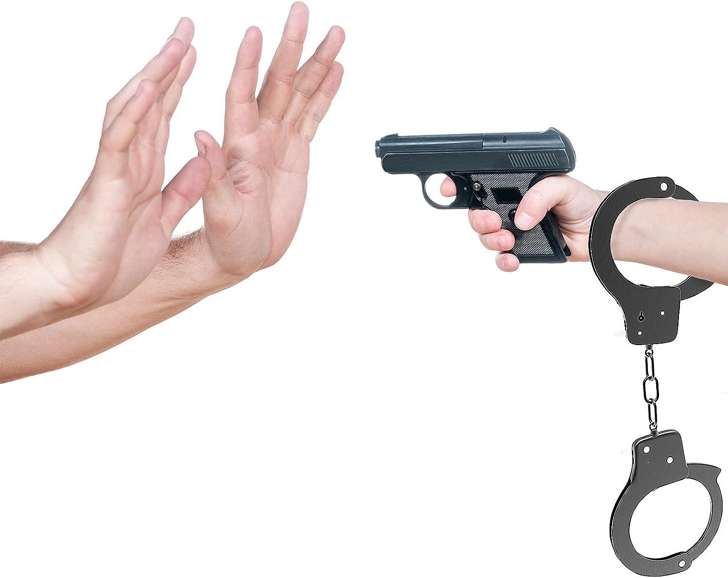 Còng tay trẻ em, Còng tay kim loại đồ chơi có chìa khóa, Còng tay chuyên nghiệp, Phụ kiện còng tay trò chơi cảnh sát, Còng tay an ninh tiêu chuẩn