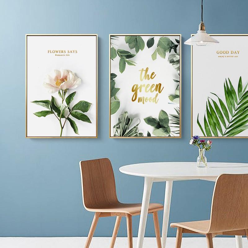 - Bộ 3 Tranh canvas giá xưởng - Tặng kèm đinh treo- Tranh treo tường thiết kế theo yêu cầu