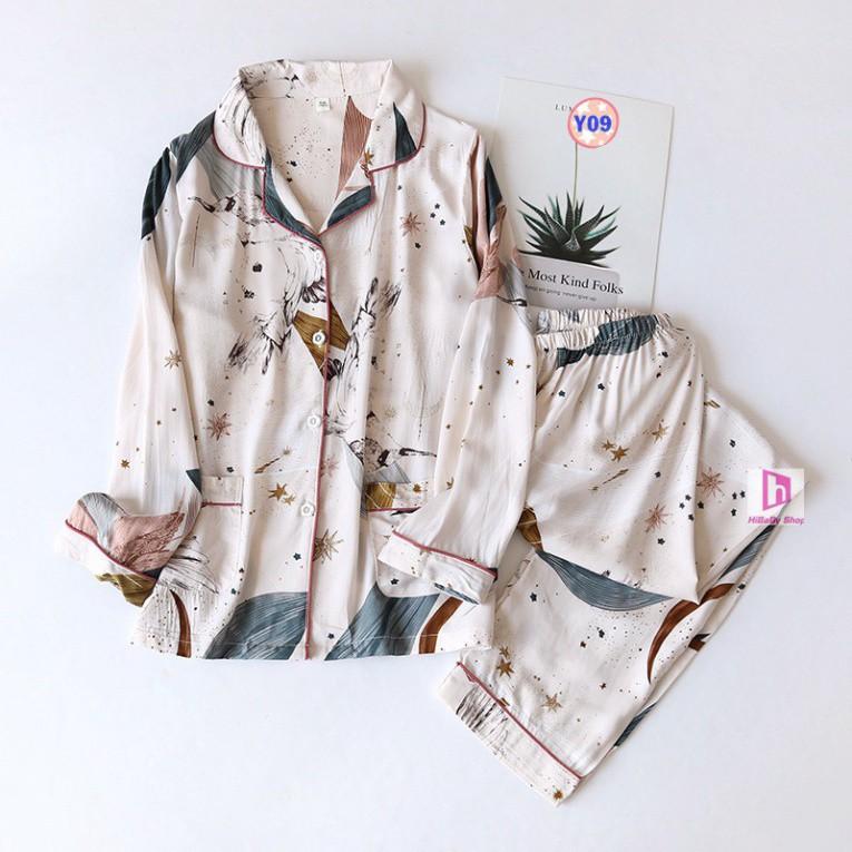 Pijama Lanh Lụa Y09