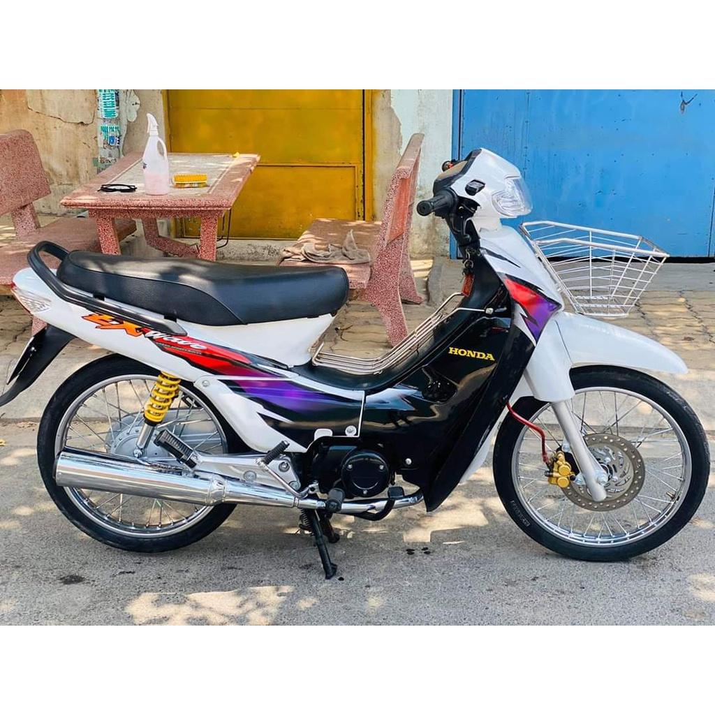 Dàn áo cho Wave nhỏ hàng Việt Nam loại 1 màu Trắng Zx
