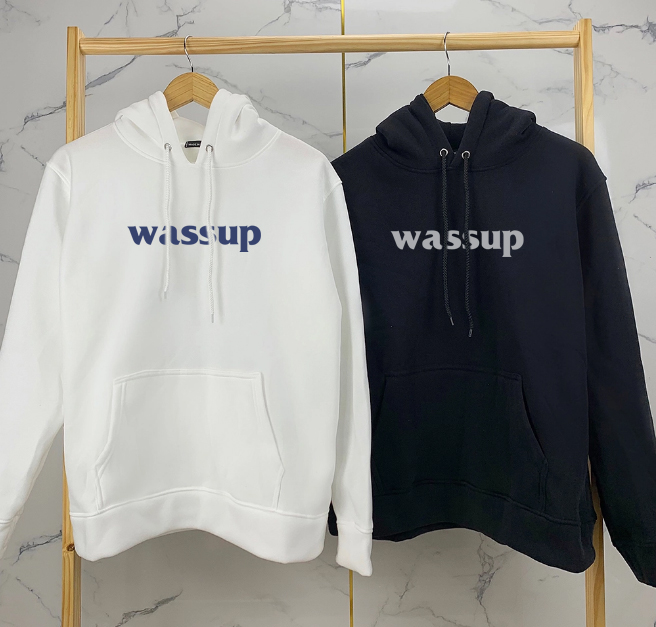 Áo khoác nỉ nam nữ Áo sweater hoodie nam nữ from rộng Wassup DC305