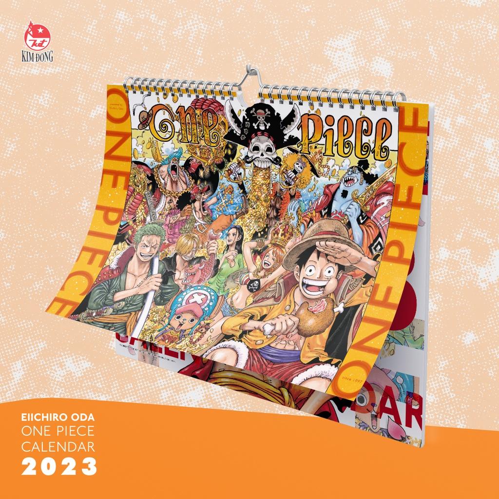 Kim Đồng - Lịch Treo Tường One Piece 2024