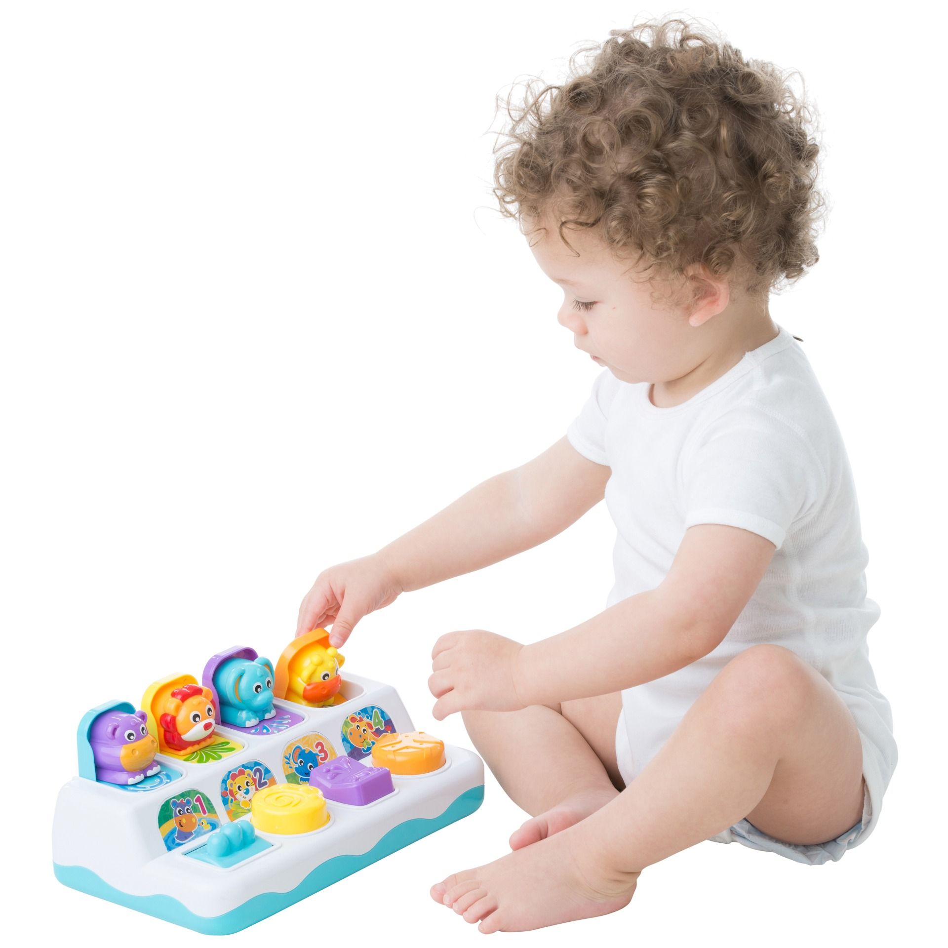 Đồ Chơi Những Người Bạn Rừng Xanh Phát Nhạc Có Đèn Playgro, Cho Bé Từ 12 Tháng