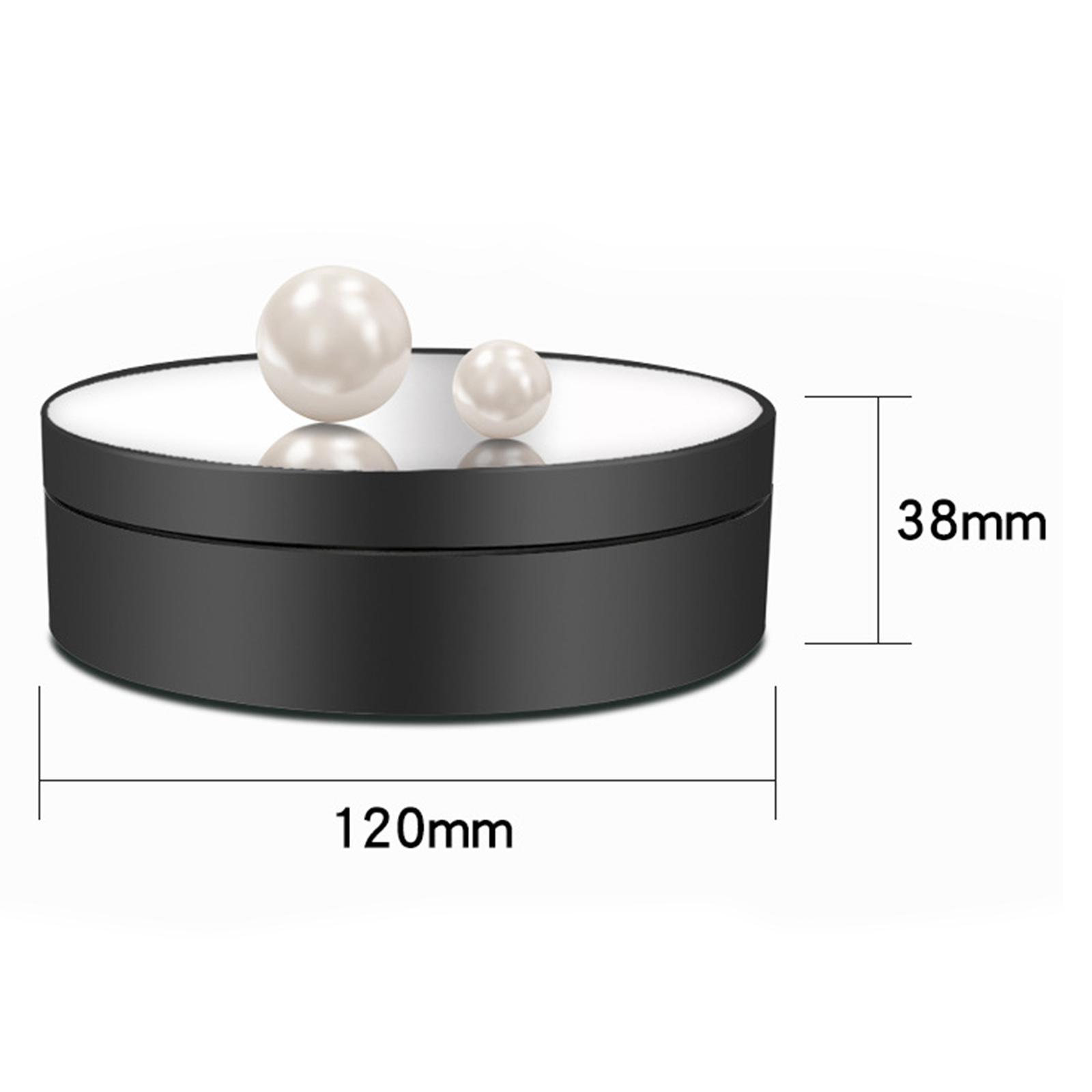 2Pcs Electric 360 Degree Rotating Display Stand for Shop Display Turntable