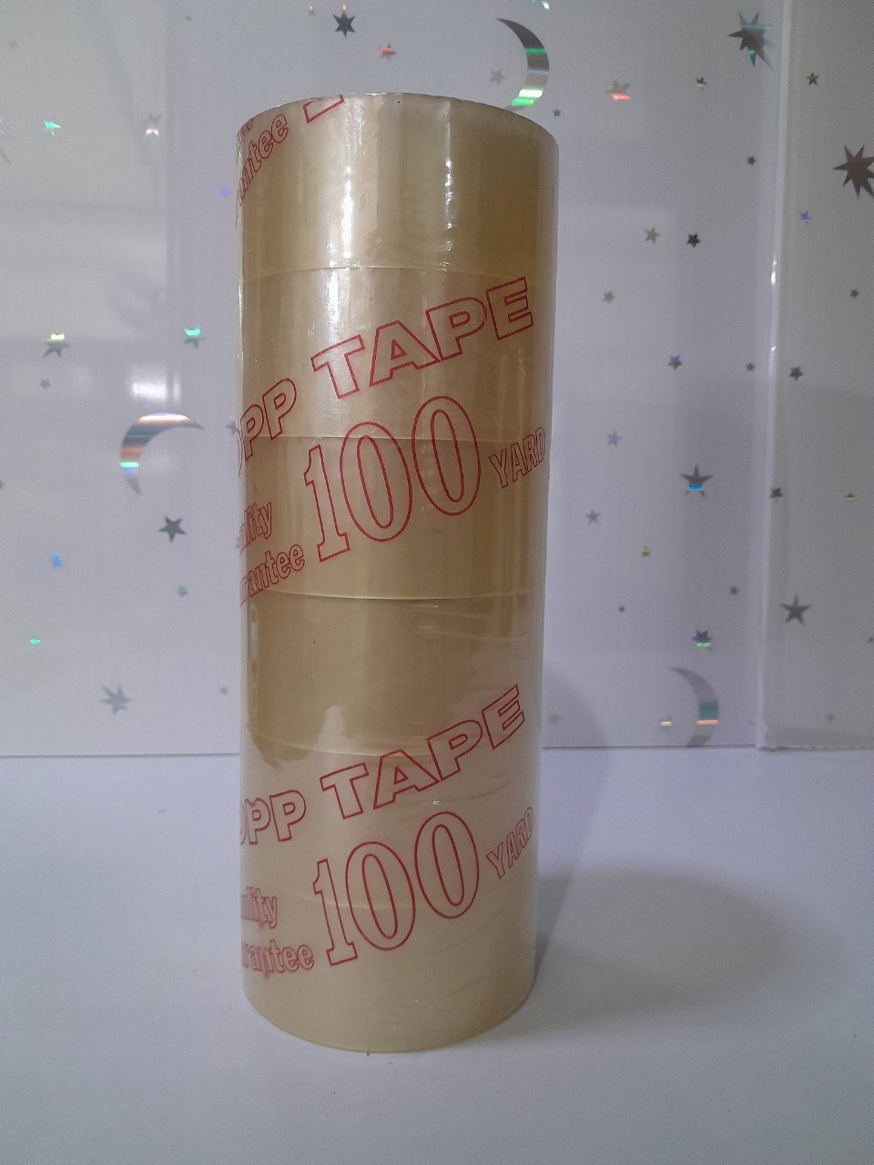 Băng keo trong 1Kg, 100 Yard, Lõi 5Li, keo dày, màng dai, đủ cân, đúng lõi, giá xưởng, hàng có sẵn giao ngay