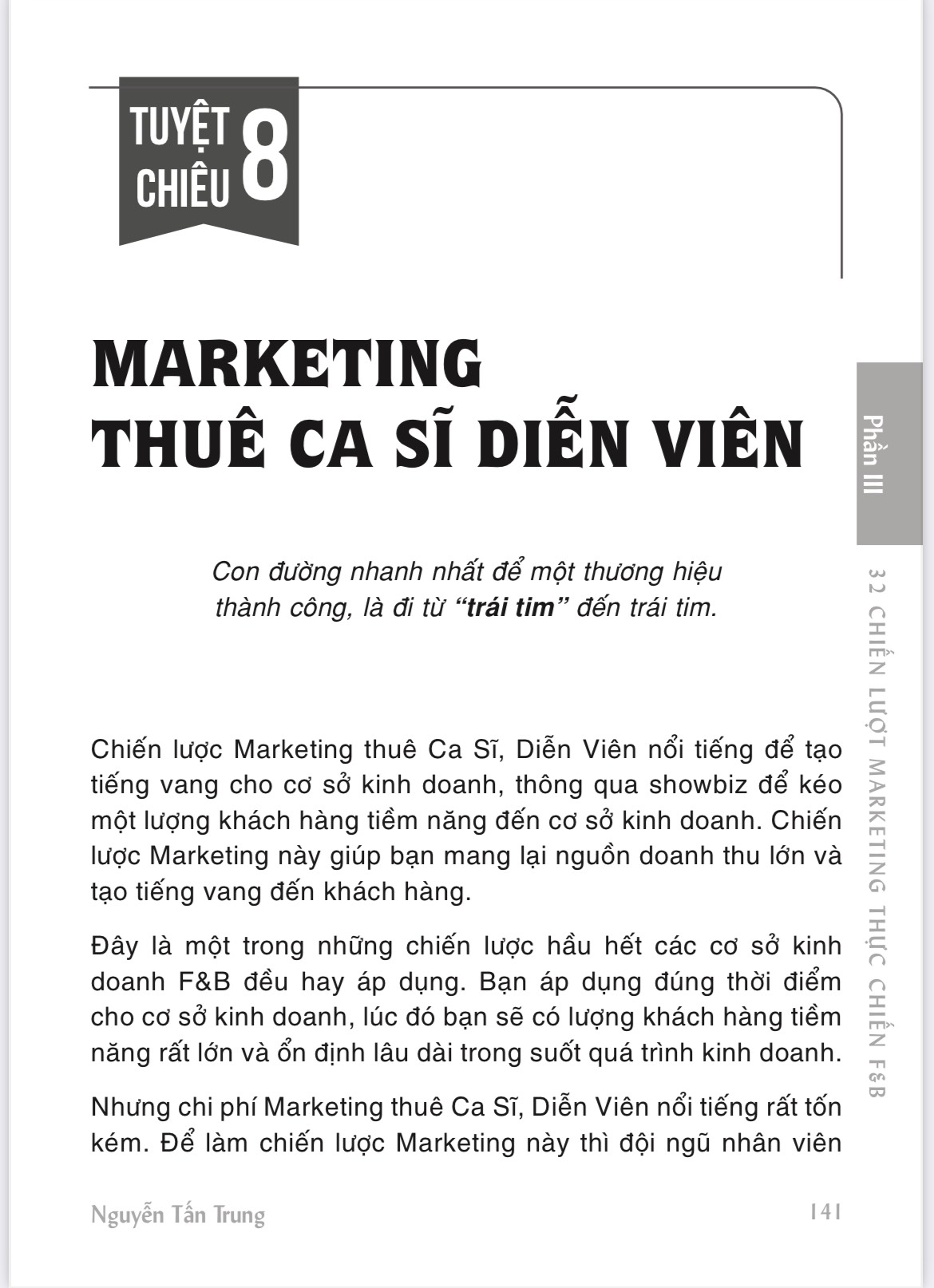 SÁCH GIẢI MÃ MARKETING THỰC CHIẾN F&amp;B-32 TUYỆT CHIÊU MARKETING QUÁN CÀ PHÊ, QUÁN ĂN, NHÀ HÀNG