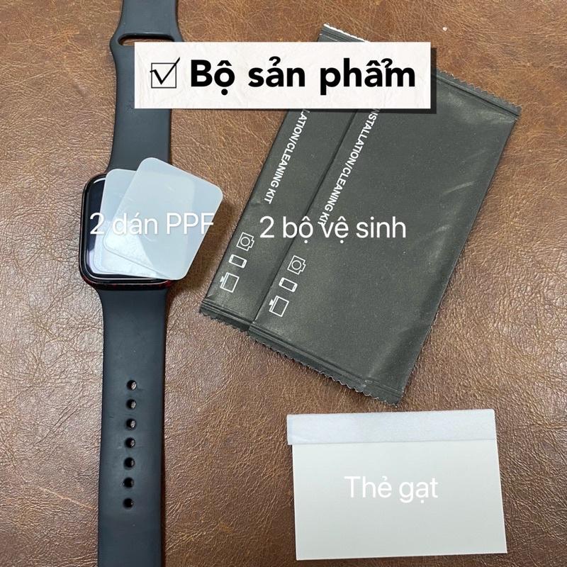 Bộ 2 dán PPF Cao cấp cho màn hình dành cho Apple Watch series 1/2/3/4/5/6/SE