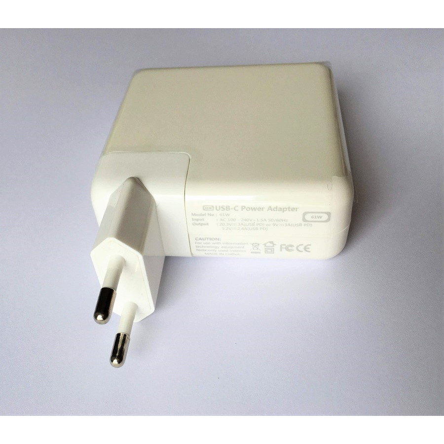 Adapter Nguồn Sạc Cho MacBook 61W Cáp USB-C Dài 2m