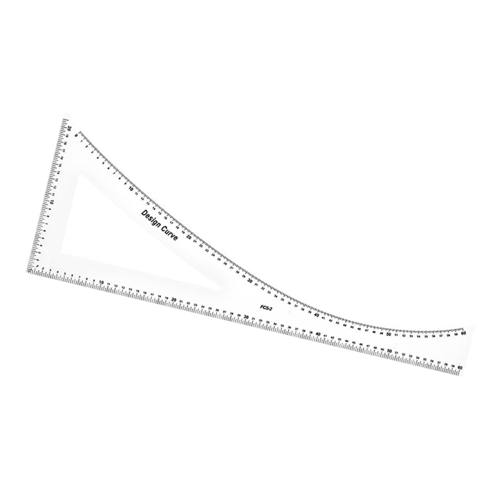French Curve Ruler Tailor Tool Pattern Making Measure Clothing DIY Metric Design