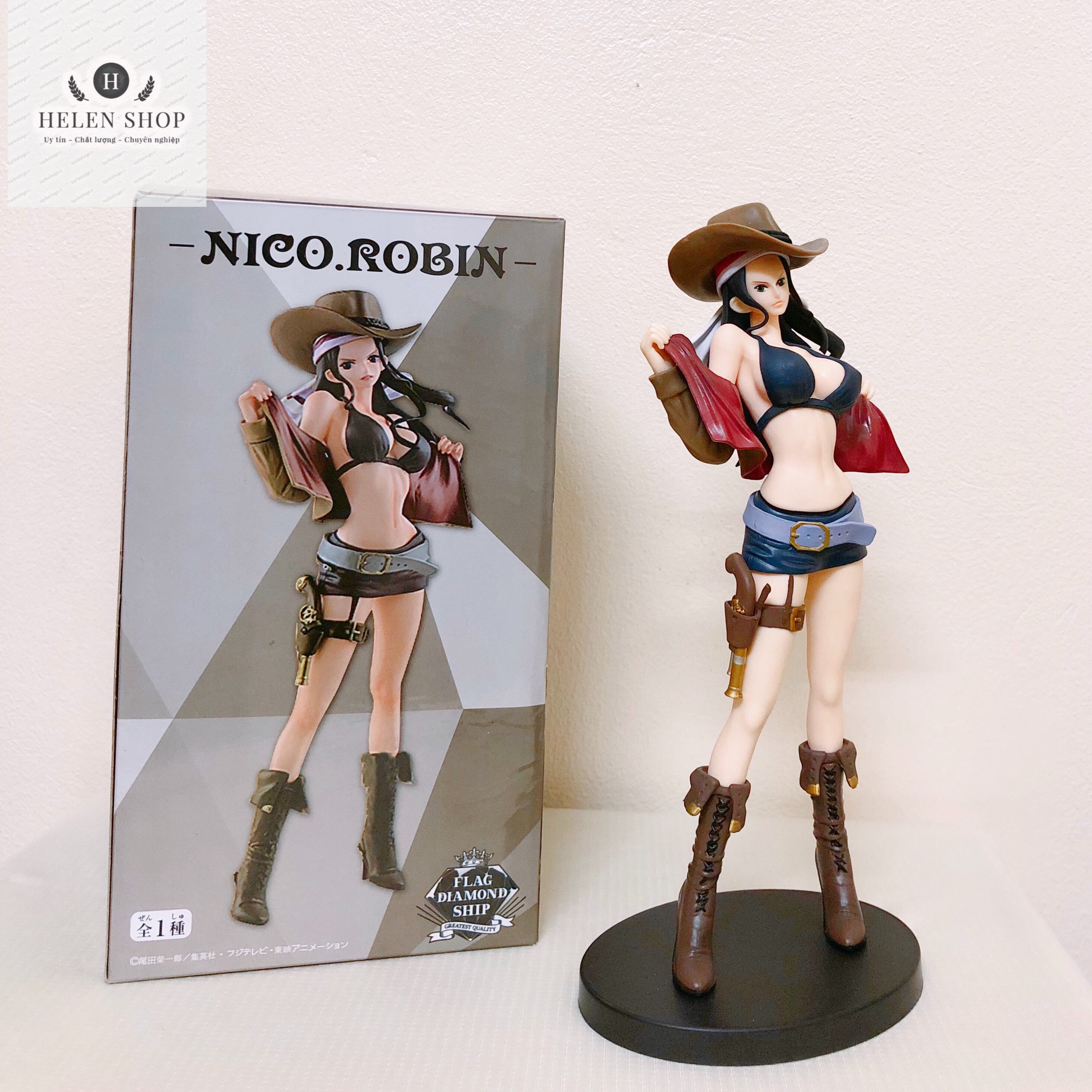 Mô hình One Piece Robin cao bồi cực xinh