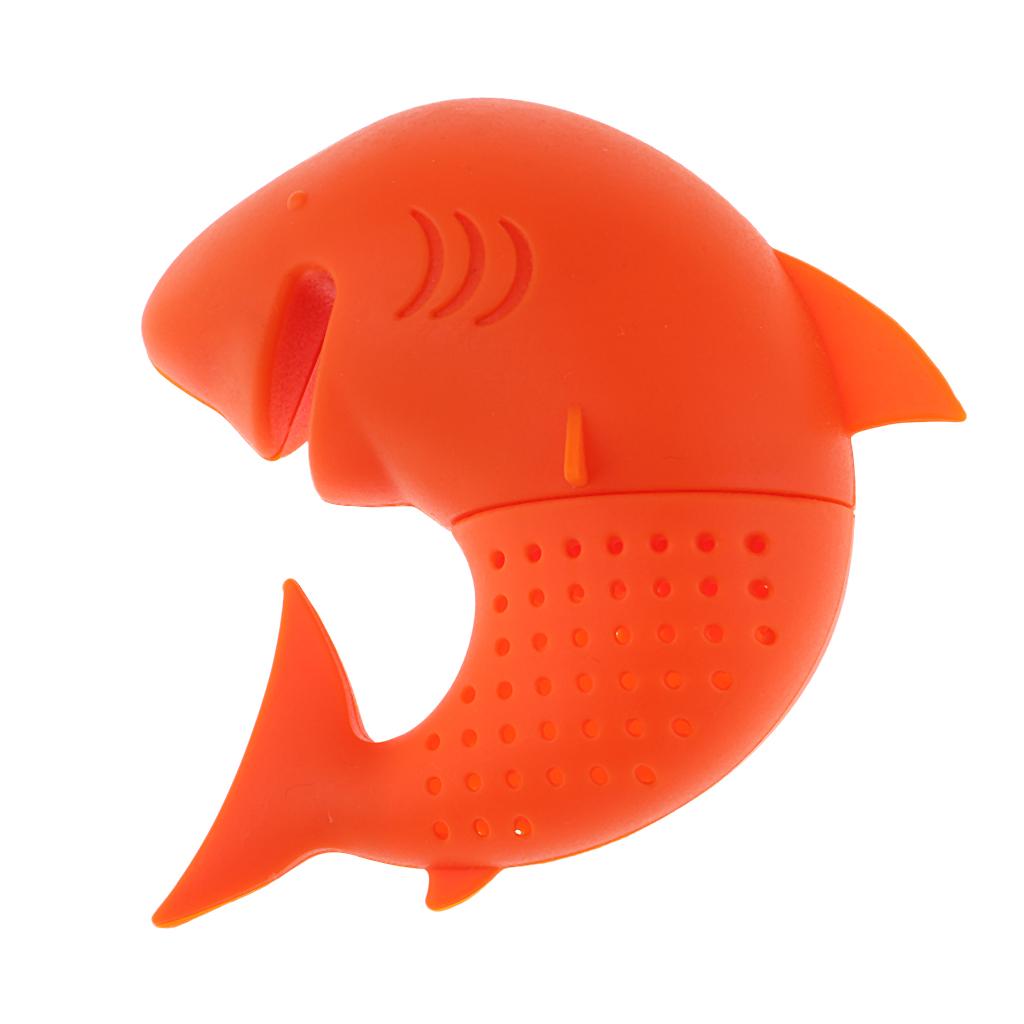 Tea Ball Silicone Tea Shark Shape Tea Diffuser