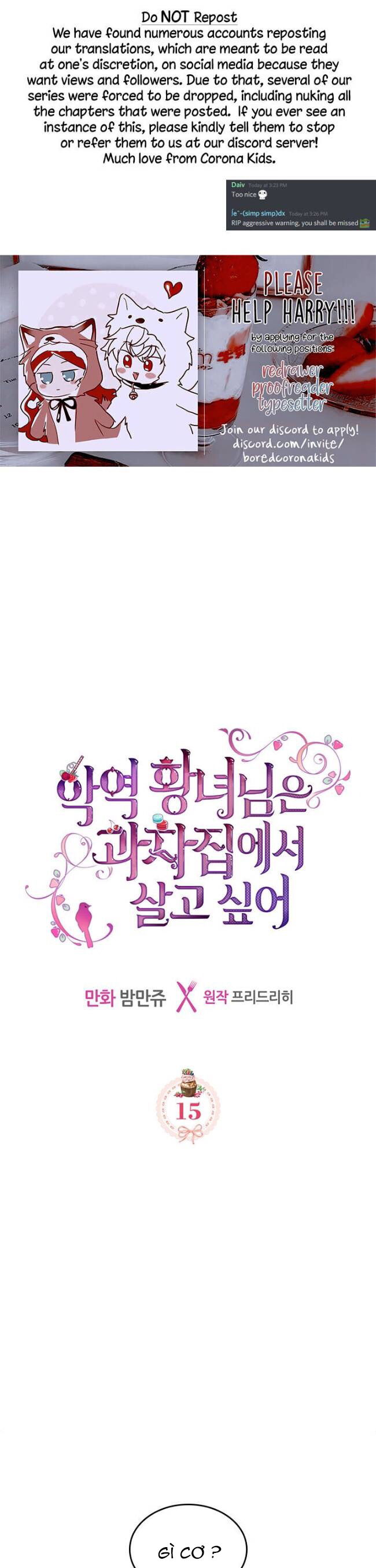 ác nữ muốn sống trong ngôi nhà bánh ngọt chapter 15 2