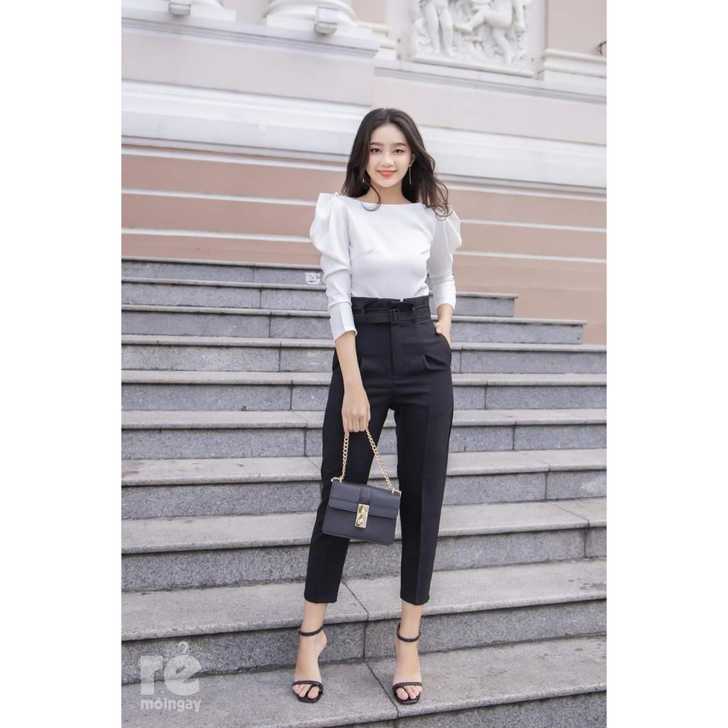 ÁO CỔ THUYỀN TAY PHỒNG NANA