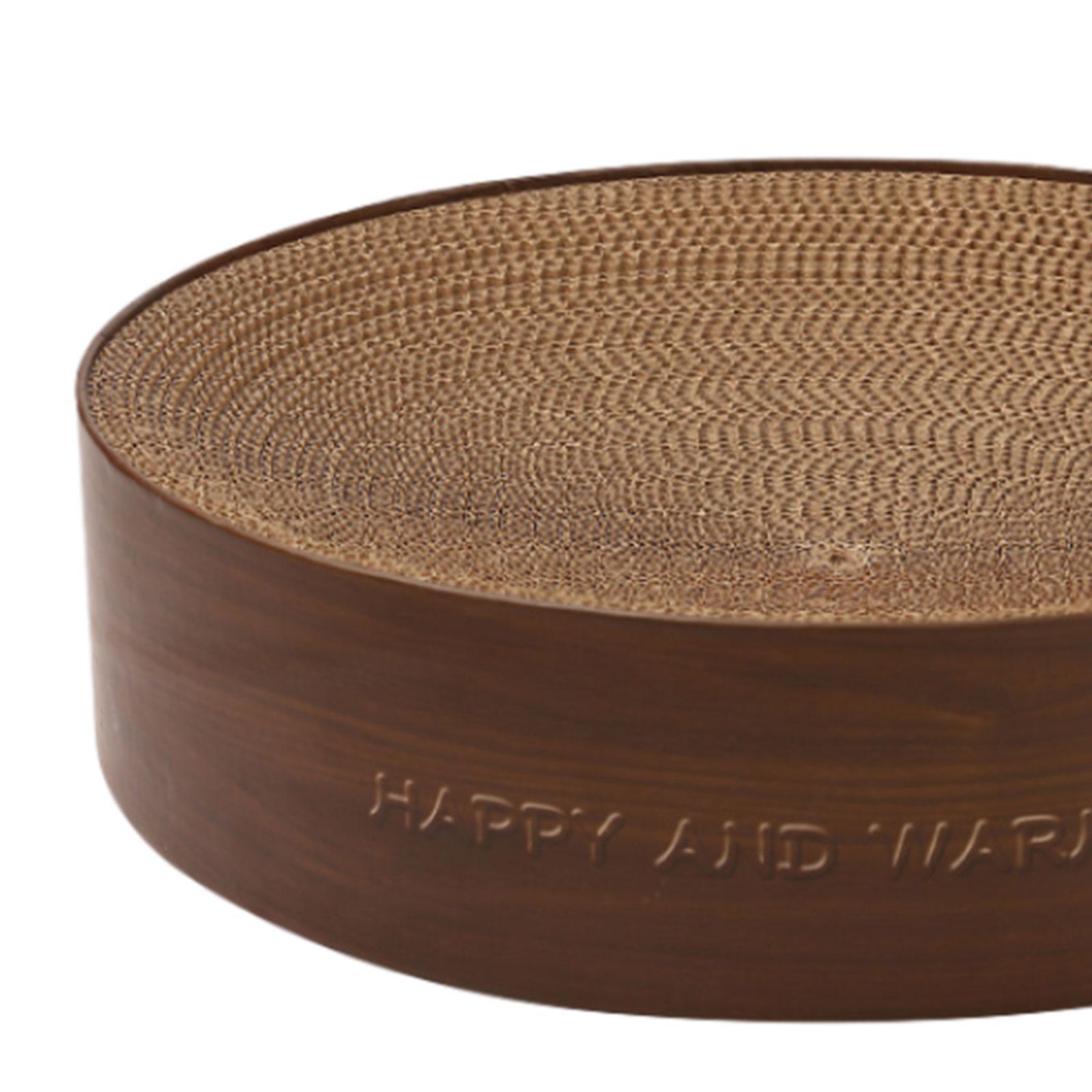 Cardboard Cat Scratcher Bed Scratch Pad Nest Corrugated Scratching Board, Training Toy for Furniture Protection