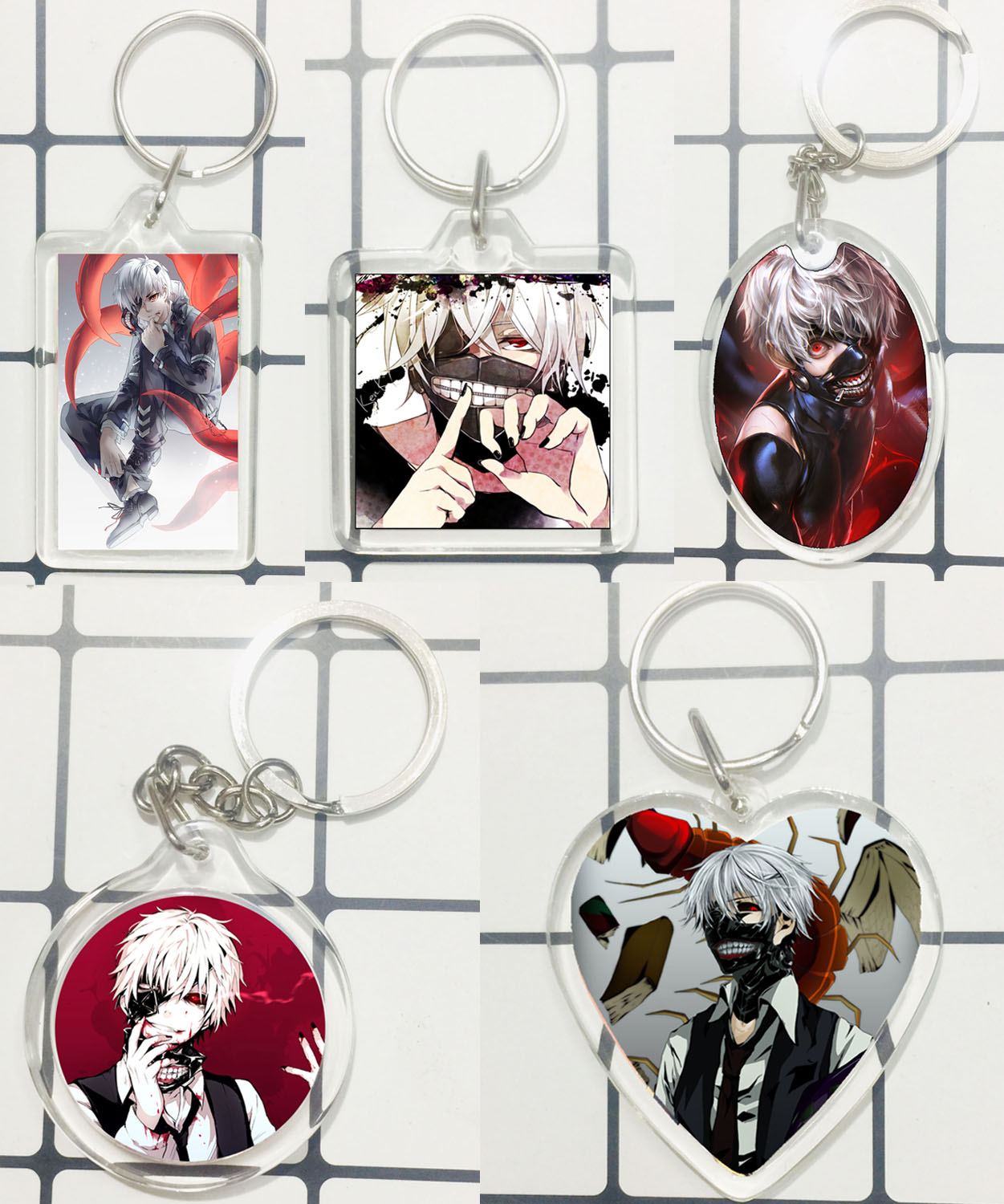 Móc khoá trong Tokyo Ghoul ANIME MANGA mẫu ngẫu nhiên