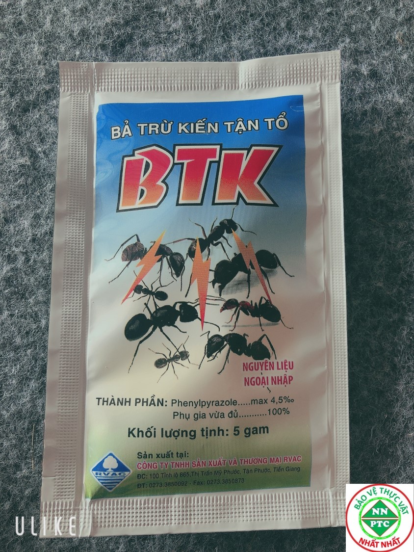 [Thuốc diệt côn Trùng  ] BẢ TRỪ KIẾN TẬN TỔ BTK