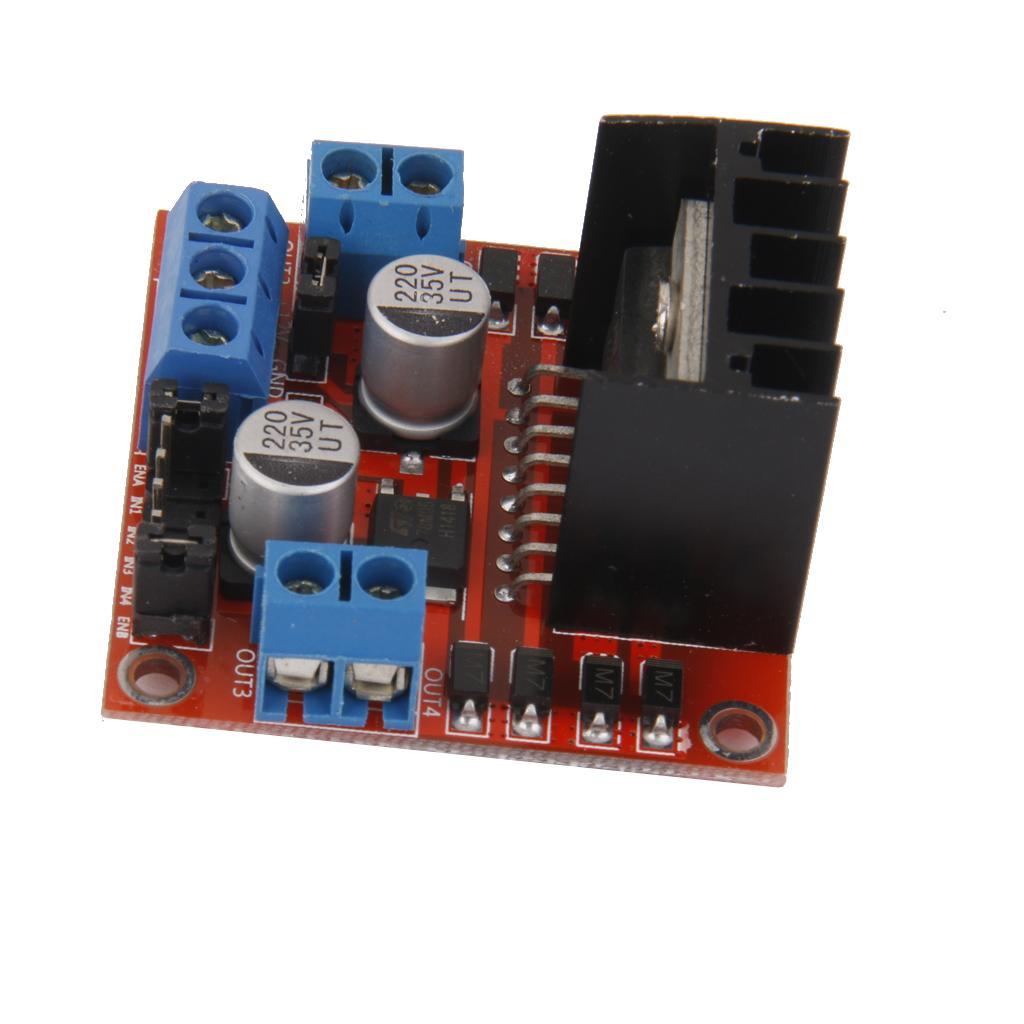 L298N Dual H Bridge DC Stepper Motor Drive Controll Board Module for