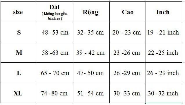 Bọc vali chống chầy xước A05