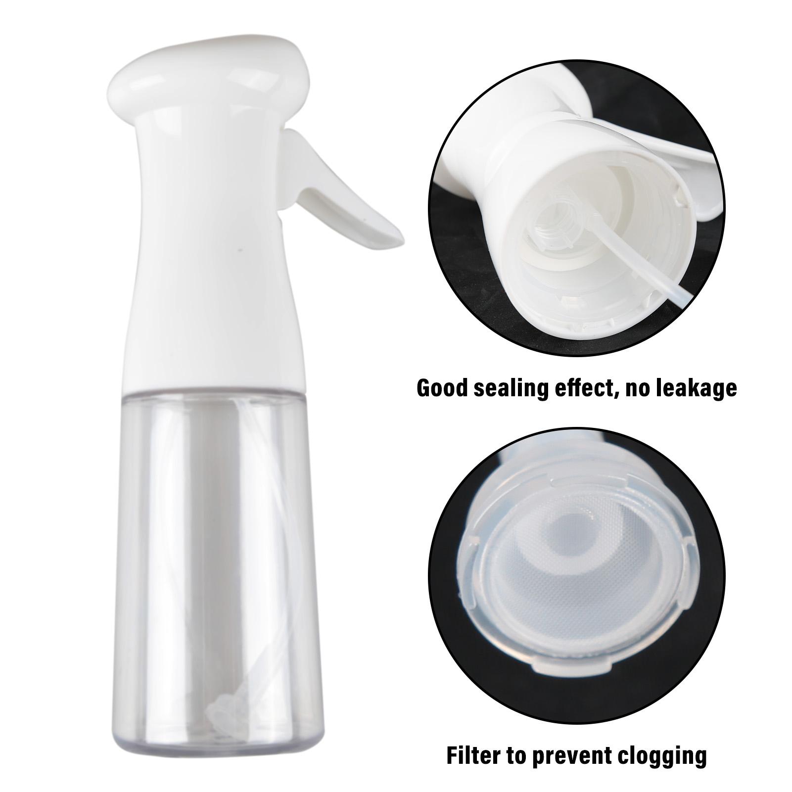 Bình phun dầu bằng nhựa 200ml có kèm bàn chải và chổi phết có thể tái sử dụng nhiều lần, đựng dầu ăn nước sốt, giấm tiện lợi