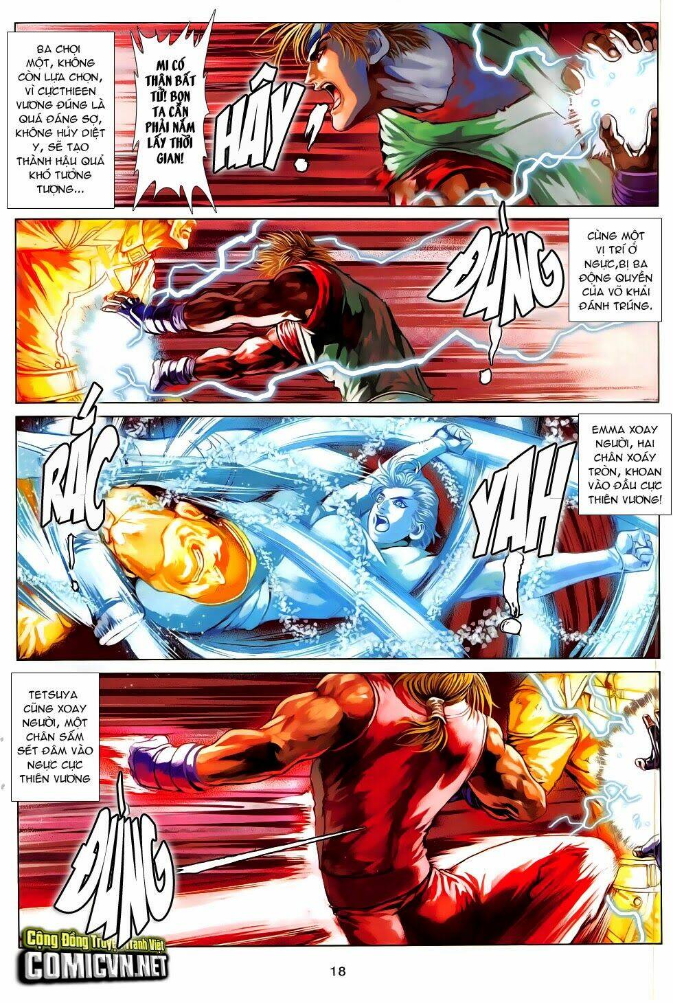 ba động quyền z hadouken zero chapter 16 18