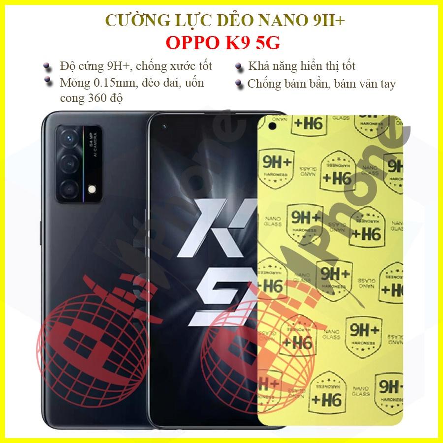 Dán cường lực dẻo nano dành cho  Oppo K9 5G