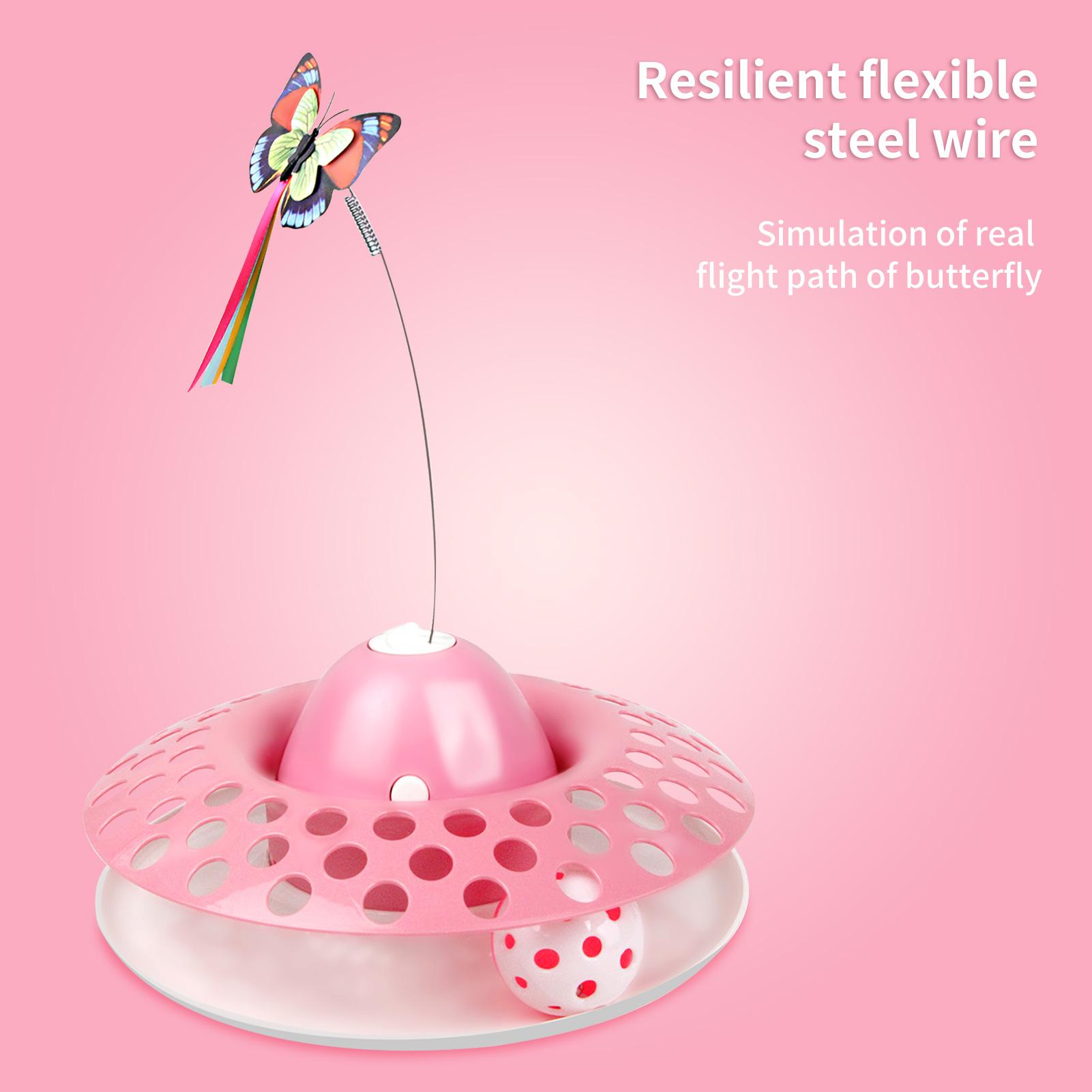 Đồ chơi mèo xoay điện 360 °