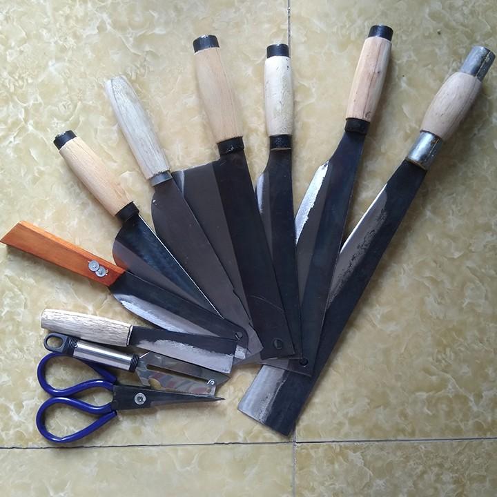 Bộ dao nhà bếp 10 món Tiến Lộc size lớn nhất