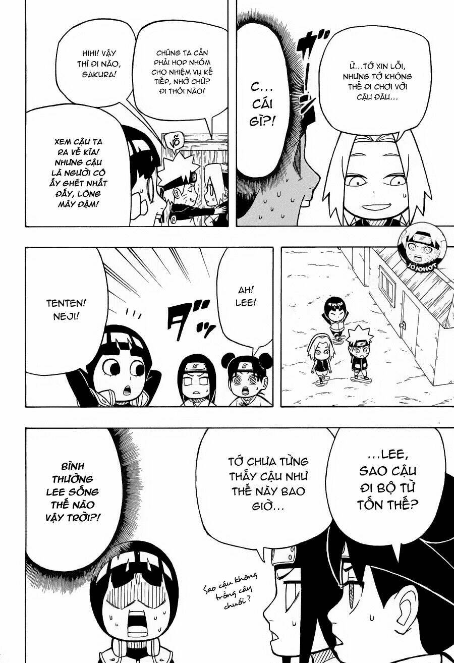 cửu vĩ hồ ly ngoại truyện rock lee chapter 12 9