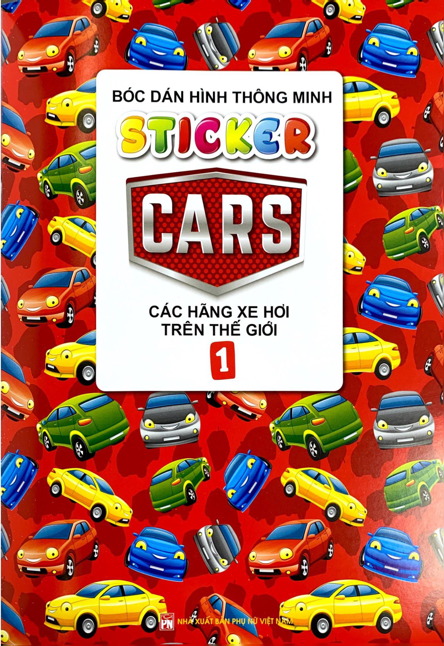 Sticker Bóc Dán Hình Thông Minh - Car - Các Hãng Xe Trên Thế Giới 1