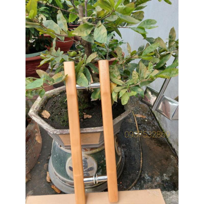 Tay nắm gỗ cửa kính thủy lực, cửa gỗ